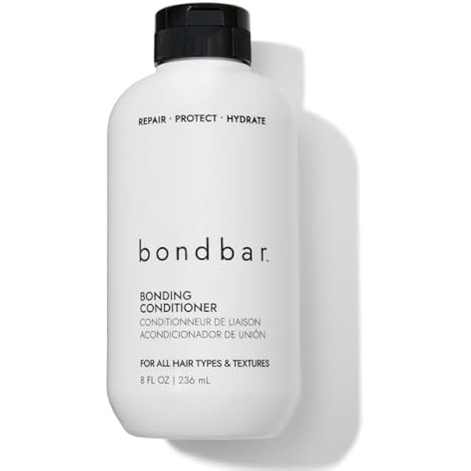 Bondbar CONDITIONER FOR DAMAGED HAIR, REPAIRS, PROTECTS, STRENGTHENS & HYDRATES ALL HAIR TYPES & TEXTURES, VEGAN, CRUELTY-FREE, 8 FL. OZ. - Image 1